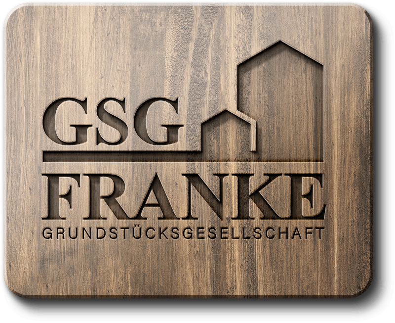 Logovariante Grundstücksgesellschaft Franke