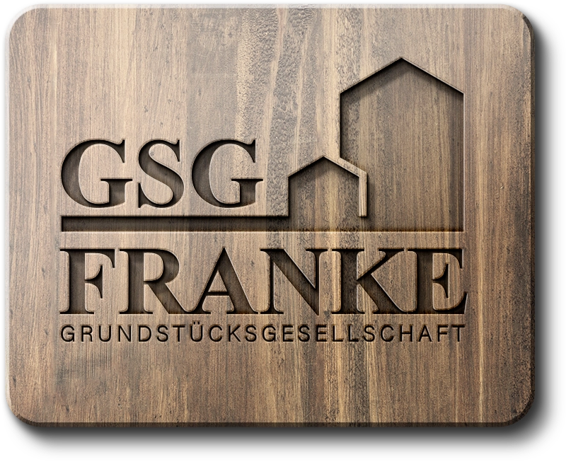 Logovariante Grundstücksgesellschaft Franke